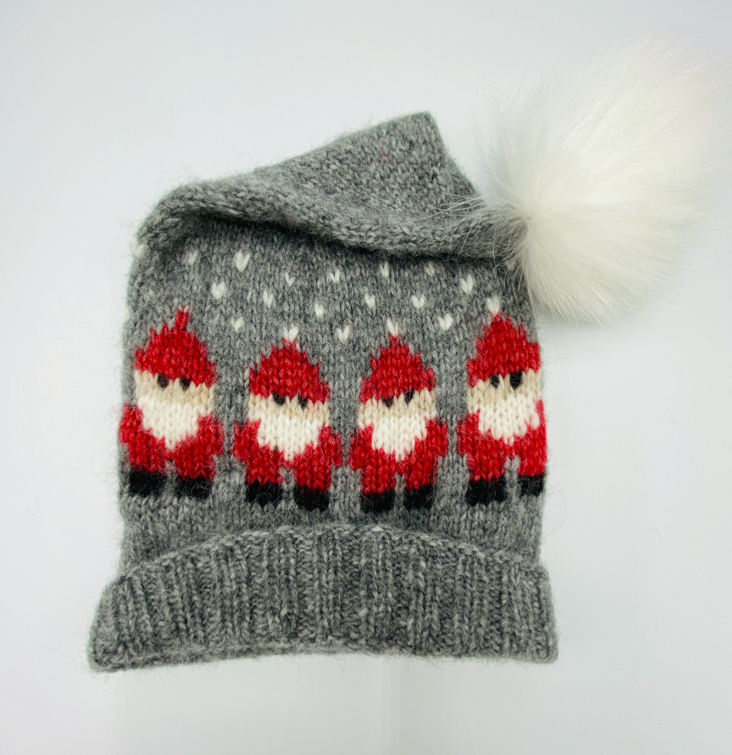 Jólahúfa Drops 2021 með skinndúsk sérpöntun