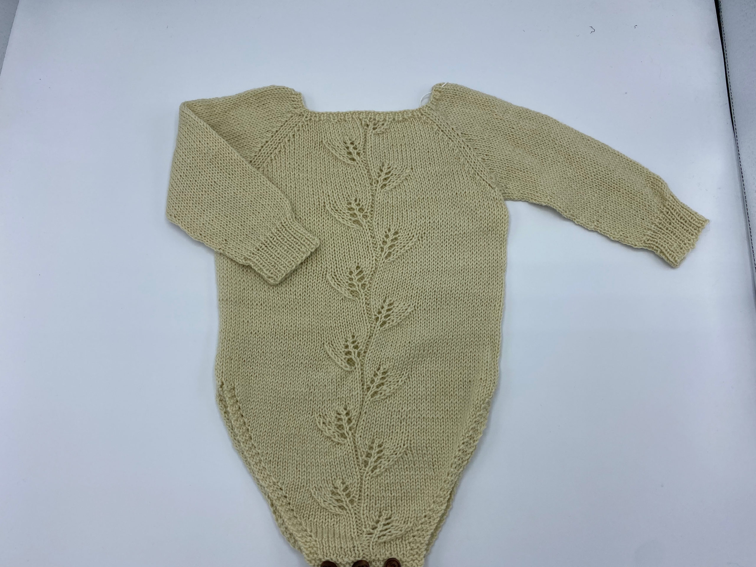 Samfella með ermum -9 til 12 mán.